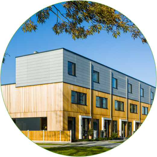 Bouw Novum 5.4 woningen