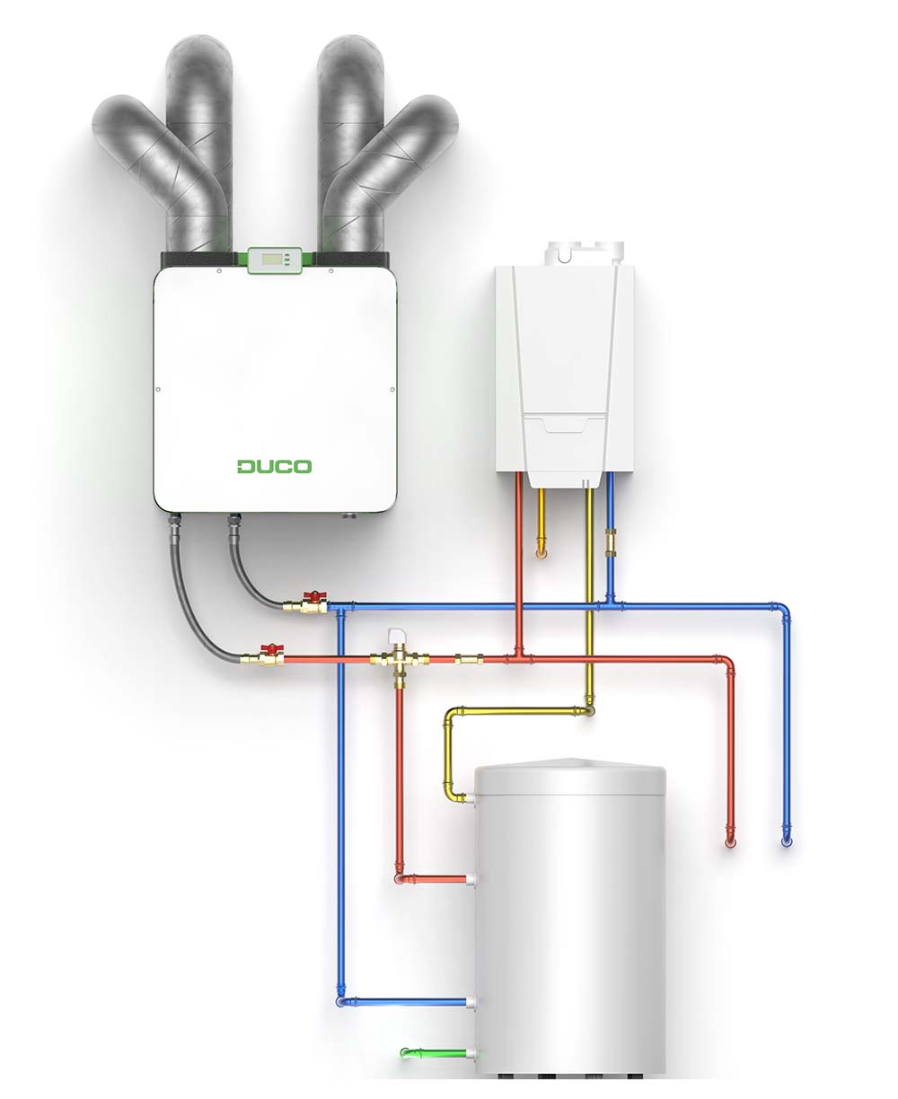 DucoBox Eco Hybride Stand Alone