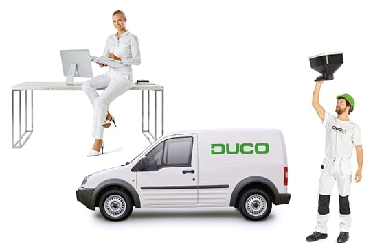 Mise en service DUCO - Mise en service et calibrage+ Rapport