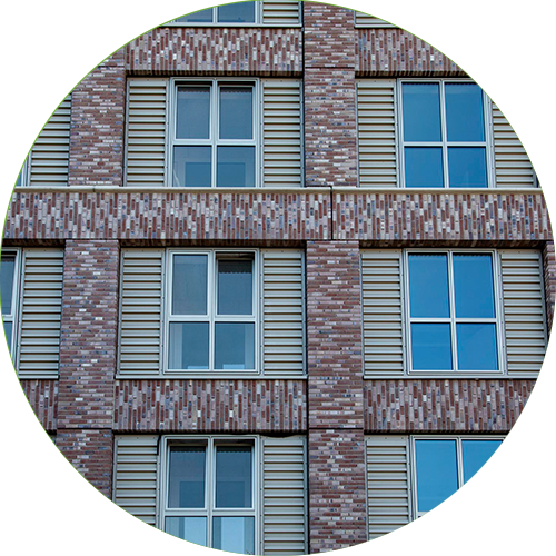 Duco Acoustic Panelen grille de ventilation façade