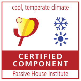 logo certfied passive house certificate