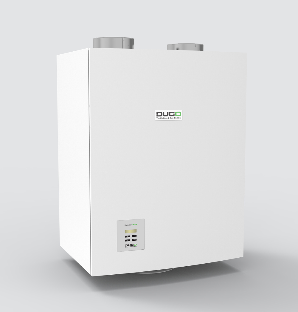 Duco WTW System - Ventilatiesysteem - Warmteterugwinning Duco WTW System - Ventilatiesysteem - Warmteterugwinning