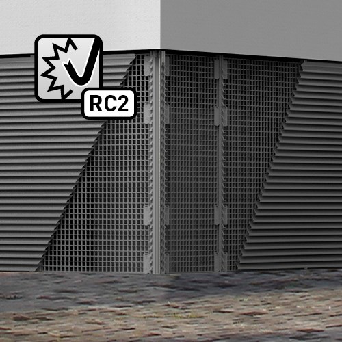 Focus on security: DUCO offers full range of security louvres Focus on security: DUCO offers full range of security louvres