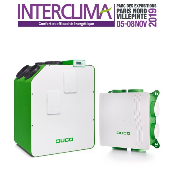 Innovation at its best with DUCO at Interclima 2019