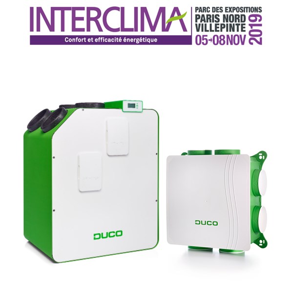 L’innovation à son meilleur chez DUCO à Interclima 2019 L’innovation à son meilleur chez DUCO à Interclima 2019