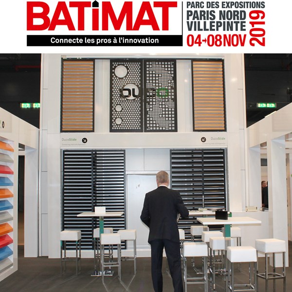 DUCO is ready for Batimat 2019 with three comprehensive architectural systems