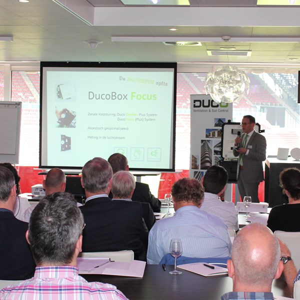 DUCO scoort met seminars rond natuurlijke ventilatie