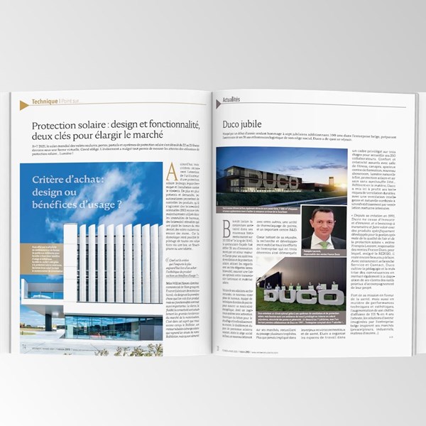 Vu dans la presse | Magazine VMA | Protection solaire Vu dans la presse | Magazine VMA | Protection solaire
