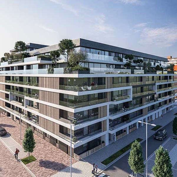 DUCO assure un climat intérieur optimal dans le nouveau projet de construction The Green à Nieuwpoort.