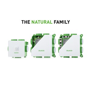 DUCO lance The Natural Family : des solutions durables pour la ventilation naturelle