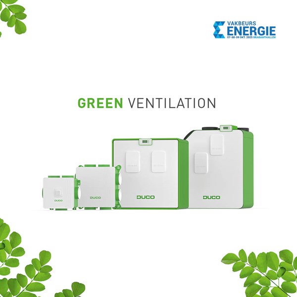 DUCO op Vakbeurs Energie: ontdek de nieuwste ventilatie- en koeloplossingen