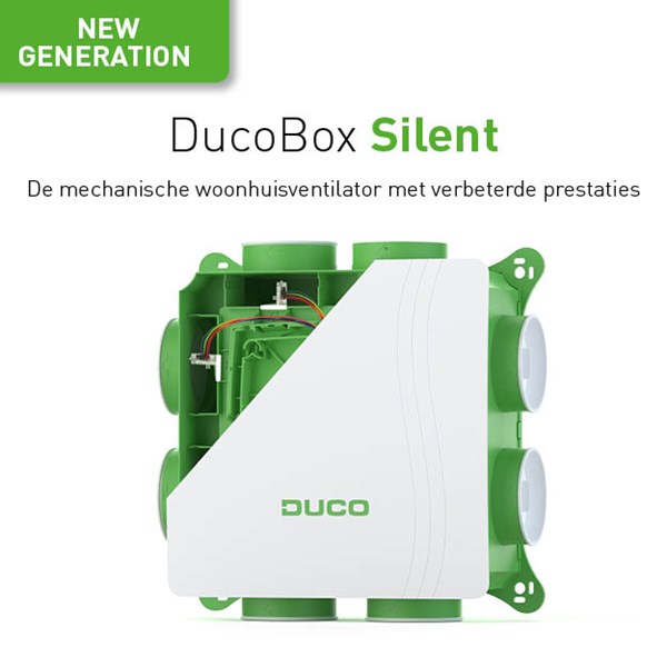 DucoBox Silent - nieuwe generatie stille ventilatie DucoBox Silent - nieuwe generatie stille ventilatie