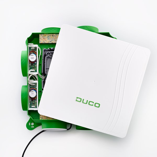 Slim & energiezuinig naar E50? Natuurlijk, dankzij het DucoTronic System! Slim & energiezuinig naar E50? Natuurlijk, dankzij het DucoTronic System!