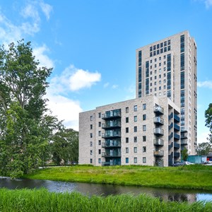 Polaris residential tower block - Groningen