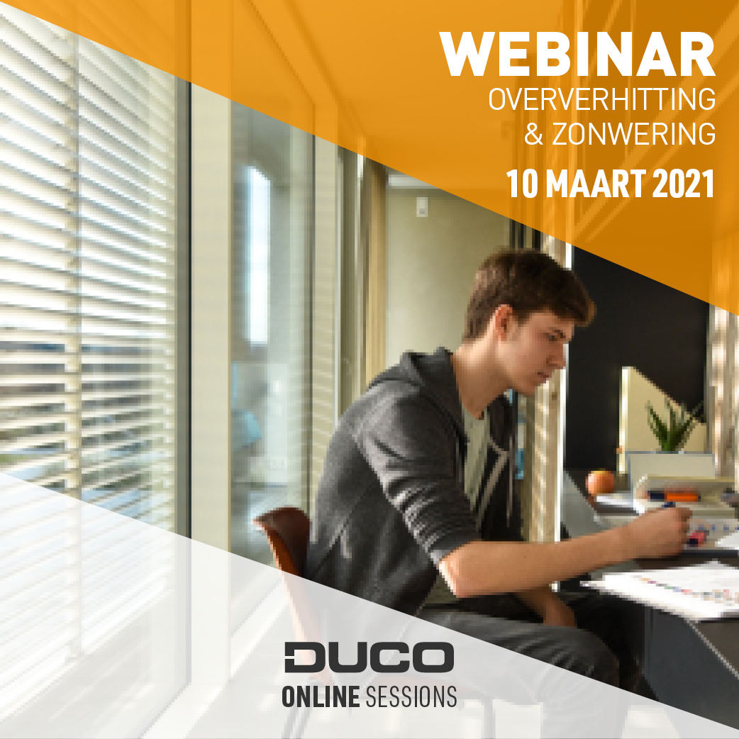 Webinar Zonwering en Oververhitting (BE)