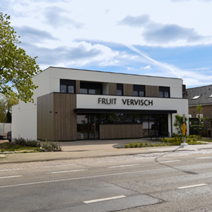 Fruit Vervisch in Ieper optimaliseert binnenklimaat met doekzonwering Fruit Vervisch in Ieper optimaliseert binnenklimaat met doekzonwering