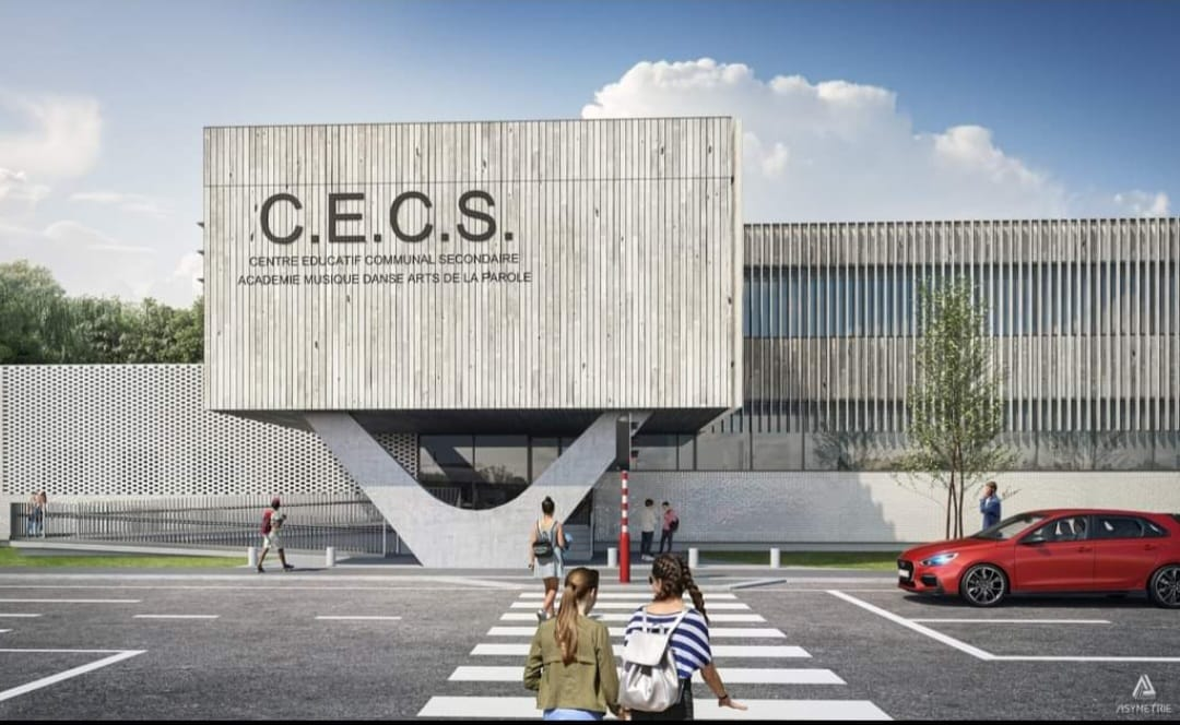 Ventilation moderne pour une nouvelle génération : CECS Couillet-Marcinelle