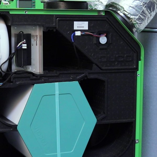 Entretien du clapet 2-zones de la DucoBox Energy Premium