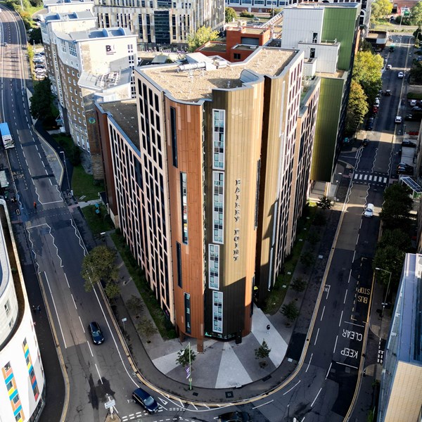 DucoMax SR self regulating window vents for student accommodation Bailey Point in London