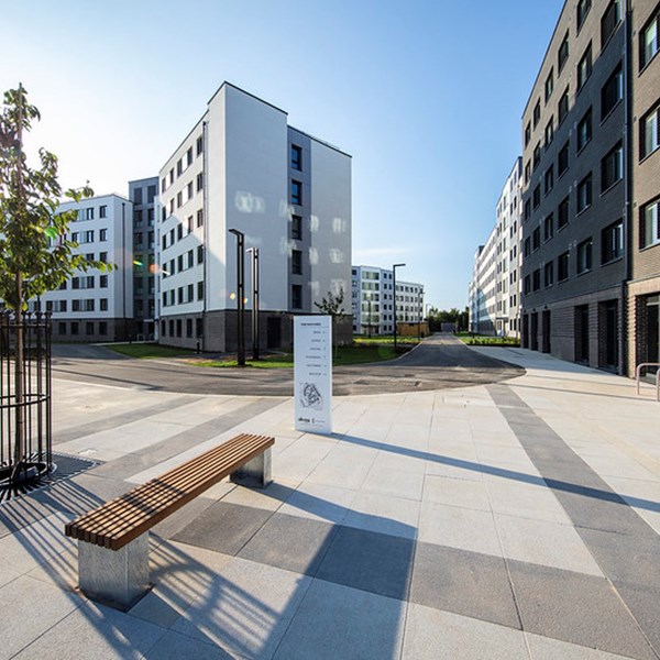 Student accommodation prioritizes safety and fresh air with DUCO Barrier Load Louvres