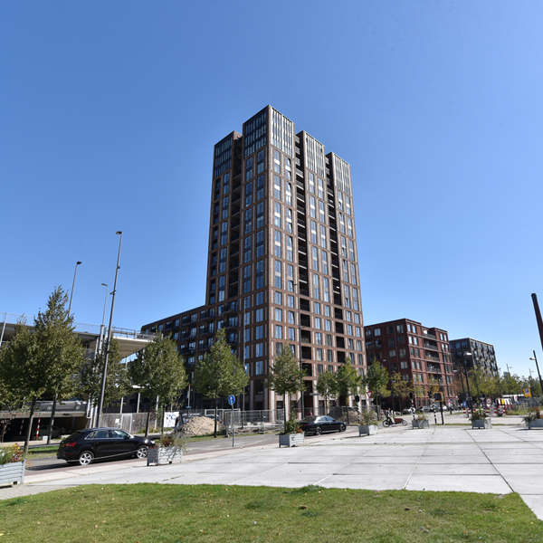 BLOK 59 woontoren in Eindhoven met natuurlijk ventilatiesysteem