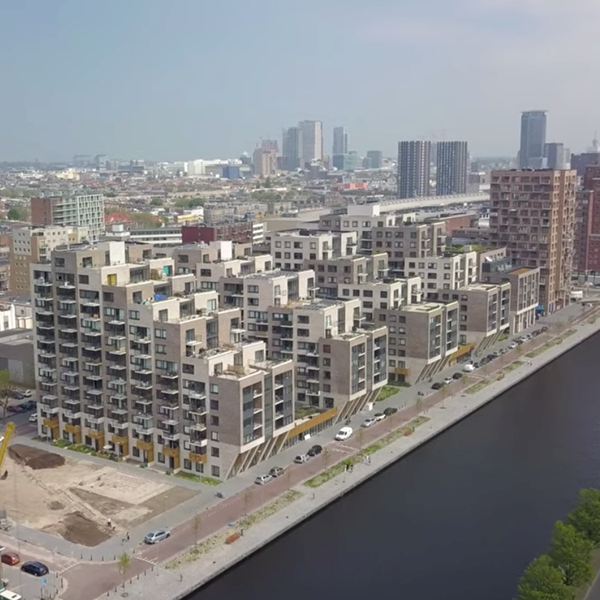 Gezond en comfortabel binnenklimaat boven in Caland Dock