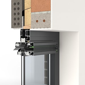 FireMax EI ZR feuerbeständiges Fensterlüftung für Aluminiumfenster