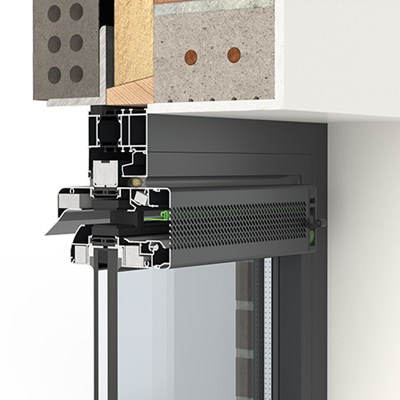 FireMax EI ZR feuerbeständiges Fensterlüftung für Aluminiumfenster